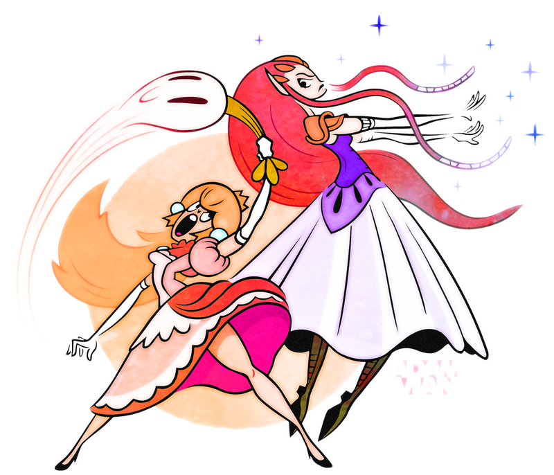 Illustration for article titled The Ladies Of Smash Bros.